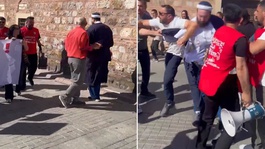 Gebzedeki NATO protestosunda büyük gerginlik! Ortalık bir anda karıştı