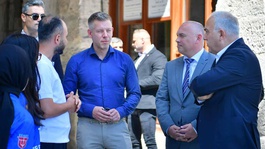 Macaristan Başbakanı Peter Magyar, Yedikule Hisarını ziyaret etti