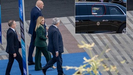 Liderler Beştepede! NATO Zirvesinin ikinci günü böyle başladı
