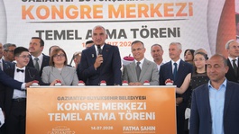 Gaziantepe yeni Kongre, Kültür ve Fuar Merkezi için ilk adım atıldı!