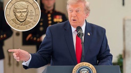 ABDnin bağımsızlığının 250nci yılına özel üzerinde Trumpın yer aldığı altın para basılacak