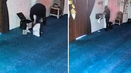 Camideki yardım kutusunu kırıp 100 bin TL çaldı