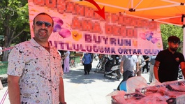 11 yıllık evliliği sona eren gurbetçi lokma dağıttı! Yazdığı not bomba