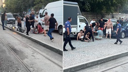 Kağıthanede trafik kavgası bıçaklı kavgaya dönüştü: 4 yaralı, 3 gözaltı
