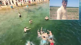 Denizde dronla yeri belirlenip kurtarılan genç, hastanede hayatını kaybetti