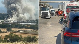 Mudanyada tavuk çiftliğinde yangın: 12 bin tavuk telef oldu