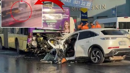 İstanbulda 3 kişinin hayatını kaybettiği kaza kamerada
