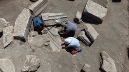 Antik kentte tarihi kazı: Tam bin 800 yıllık şifa sembolü gün yüzüne çıkarıldı