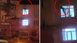 Çatıdan eve girmeye çalışırken 3. kattan düştü