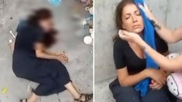 Küçükçekmecede bina boşluğuna düşen kadın ağır yaralandı