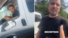Trafikte tartıştığı kadına "Sen eskortsun" deyince olanlar oldu