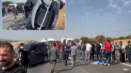 Diyarbakırda katliam gibi kaza! Ölü sayısı her geçen saat artıyor
