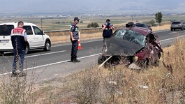 Erzurumda feci kaza: 2 ölü, 4 yaralı