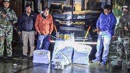 Sao Paulo FCnin takım otobüsünde 86 kilo esrar yakalandı