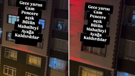 Görüntü Türkiyeden! Cinsel ilişkiye giren çiftin çıkardığı sesler mahalleyi ayağa kaldırdı