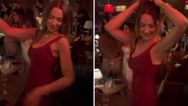 Hadise’den iddialı pozlar ve efsane dans! Beyrut’u salladı