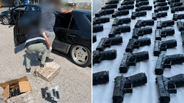 Sakarya’da silah sevkiyatına operasyon: 100 ruhsatsız tabanca ele geçirildi