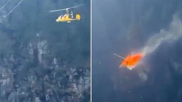 Uçuş faciayla bitti! İki kişiye mezar olan kaza kamerada