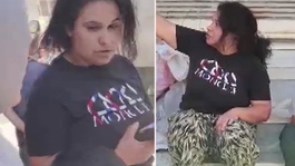 Canını zor kurtaran kadına bir darbede ev sahibinden