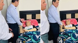 Suriyede cumhurbaşkanı danışmanı olarak atanan Mazlum Abdiden hastane ziyareti