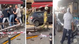 Beykoz’da otomobil yayaların arasına daldı: 6 yaralı