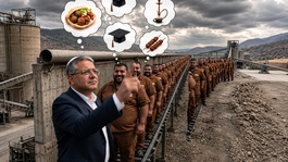 İsrailli Bakan Ben-Gvirden insanlık dışı kampanya: Yapay zekayla Filistinlileri toplama kampına koydu