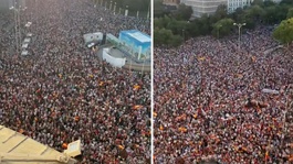 İspanyada göçmen krizi protestoları büyüyor! Binlerce kişi sokaklara döküldü