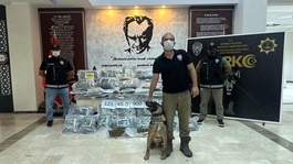 Hamzabeylide büyük operasyon! Onlarca kilo ele geçirildi