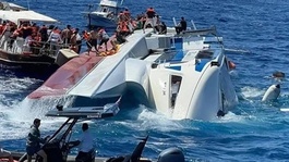 KKTC Başbakanı Üstel: Girnede alabora olan gemideki kayıp bir kişinin naaşına ulaşıldı