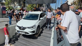 Yok böyle kaza: Gören dönüp bir daha baktı