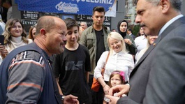 Cin Fatihten Bakan Çiftçiye dikkat çeken hediye 