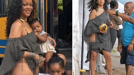 Rihanna’nın cesur tarzı olay oldu! Barbados’ta dikkat çeken kıyafet