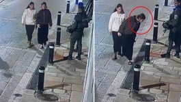 Kudüste manastır önünde tepki çeken hareket! Polisler peşine düştü