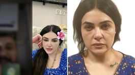 Canlı yayında polis baskını: 64 yıl hapis cezasıyla aranan kadın yakalandı