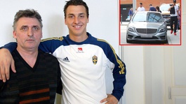 Ibrahimovic babasına bu arabayı aldı! Bir hafta sonra trafikte görünce şoke oldu