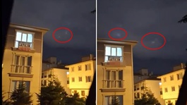 Başkentte gizemli gece! Gökyüzünde belirenler merak uyandırdı