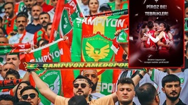 Amedspordan Filenin Sultanlarına Kürtçe ve Türkçe tebrik