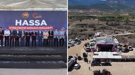 Hatay Hassada Türkiyenin en büyük OSBlerinden birinin altyapısı başladı