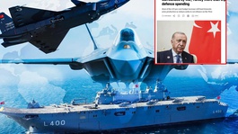 Türkiyenin savunma gücü dünyanın dilinde! Manşete taşıdılar 