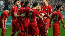 Amedspor, RAMS Başakşehiri 5 golle sahadan sildi