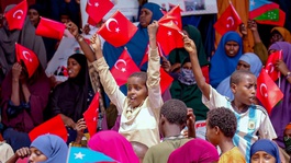 Somalide Türkiyeye destek gösterileri düzenlendi