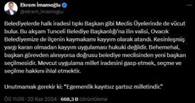 İmamoğlu’ndan kayyum tepkisi: Hukuki değil