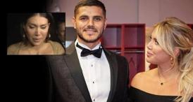 Wanda Nara, Icardi soruları karşısında gözyaşlarına boğuldu