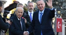 Cumhurbaşkanı Erdoğan ile Bahçeli arasında yeni yılın ilk zirvesi Masada kritik konular vardı