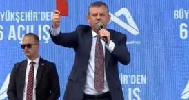 Özgür Özel’in büyük sürprizi ’’iktidara kırmızı kart’’ çıktı