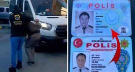 Kartındaki yazım hatası sahte polisi ele verdi