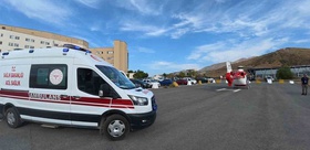 Doğumsal kalp rahatsızlığı olan 1 günlük bebek, Bitlis’ten Van’a helikopterle nakledildi