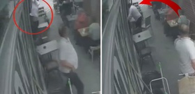 Döviz bürosundaki vahşetten sonra pencereden böyle kaçmışlar