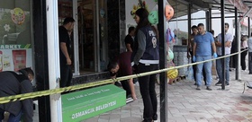 Eşini çalıştığı markette öldürüp aynı silahla intihar etti