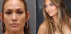 Jennifer Lopez sandılar Gözaltı fotoğrafı dünyayı şaşkına çevirdi